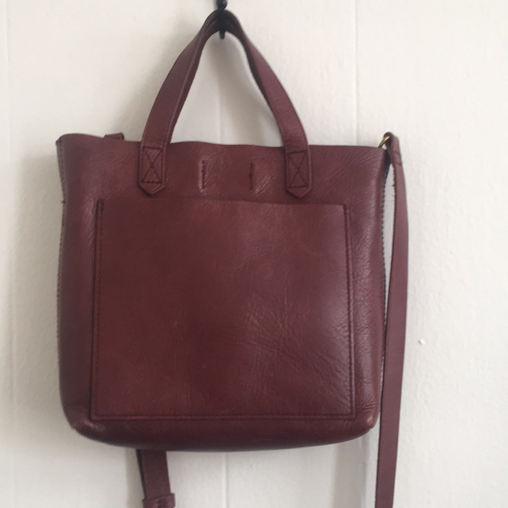 Madewell Small Transport Crossbody Dark Cabernet